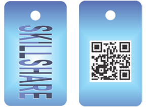 qr tags cards